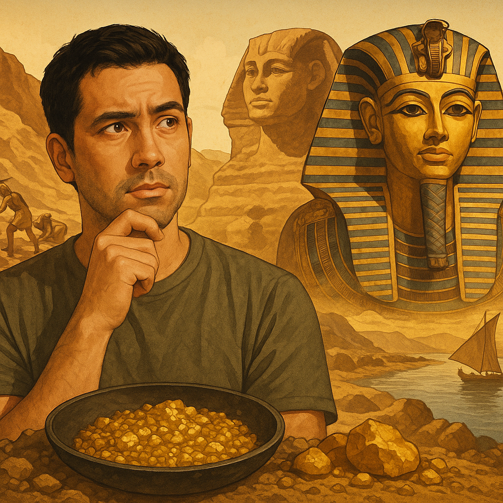 古代エジプトの金はどこから来た？産地・交易ルート・採掘方法までやさしく解説